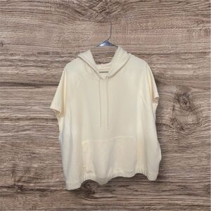 Old Navy Cream Hoodie Sweatshirt